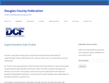 Tablet Screenshot of douglascountyfederation.com